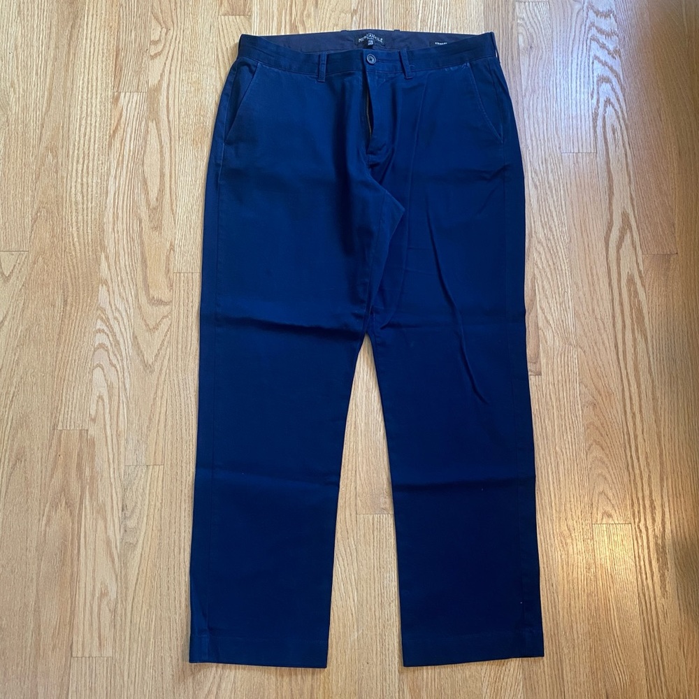 J crew mens blue pants 34